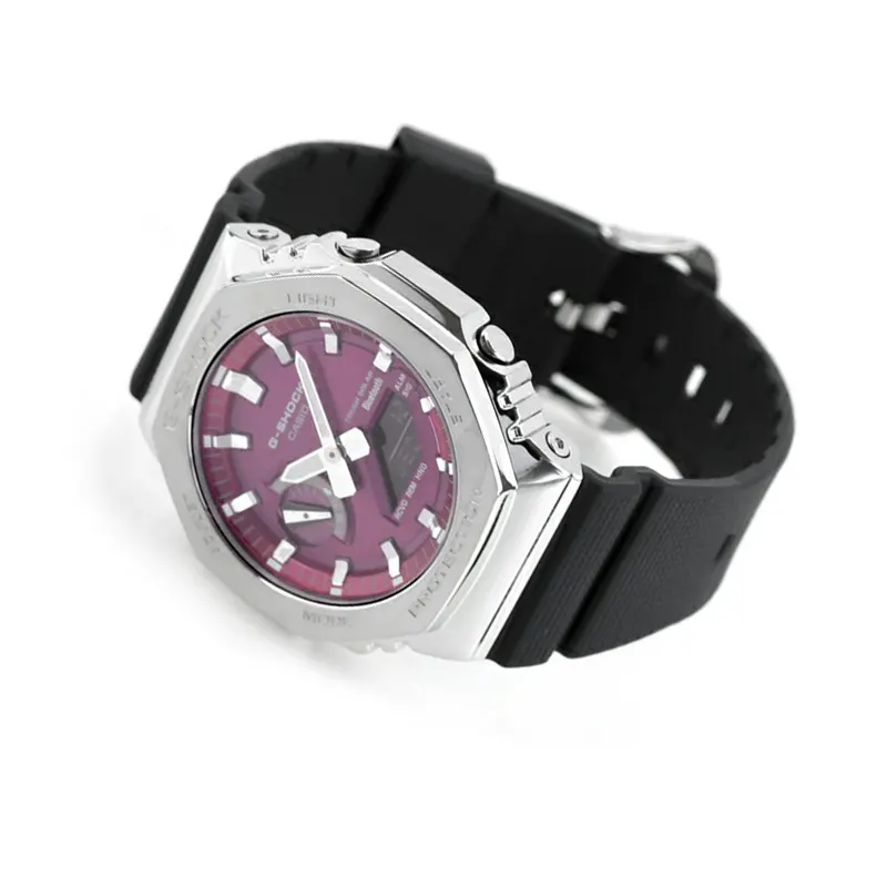 Casio G-Shock Tough Solar Bluetooth Connectivity Purple Men's Watch- GBM-2100A-4B